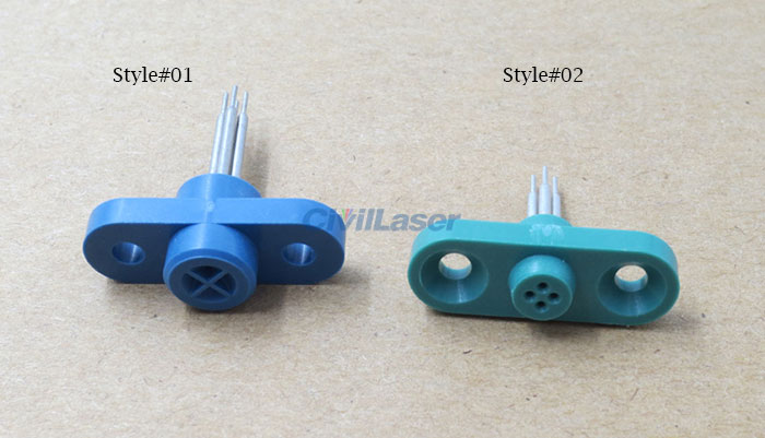 4 pins laser diode test socket